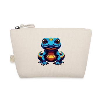 Salamandre Coloré Kawaii Dessin Animé Personnage Animal de compagnie - Trousse biologique - nature - Devant