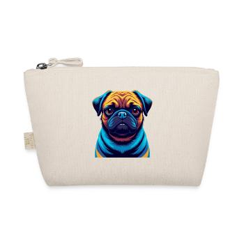 Carlin chien coloré Kawaii dessin animé Personnage Clipart - Trousse biologique - nature - Devant