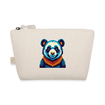 Panda coloré Kawaii dessin animé Personnage Clipart - Trousse biologique - nature - Devant