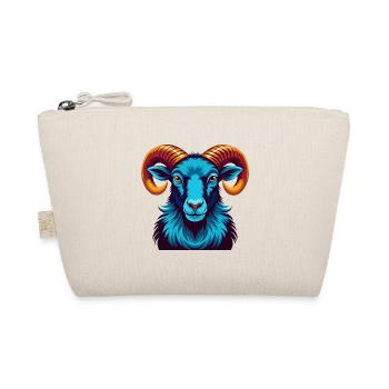 Ram Colorful Kawaii Cartoon Character Clipart - Organic Pouch - nature - Front