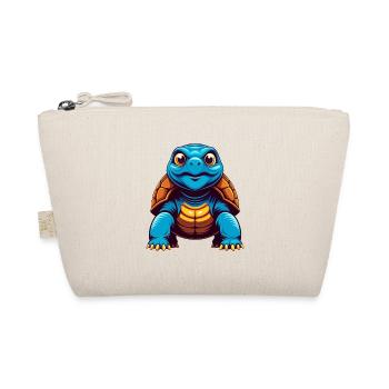 Schildkröte Bunte Kawaii Cartoon Figur Clipart - Bio-Täschchen - Natur - Vorne