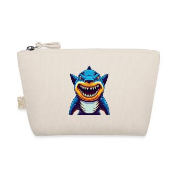 requin coloré kawaii dessin animé personnage clipart - Trousse biologique - nature - Devant