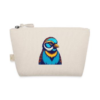 Moineau coloré Kawaii Dessin animé Personnage Clipart - Trousse biologique - nature - Devant