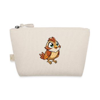 Moineau Mignon Personnage De Dessin Animé Kawaii Clipart - Trousse biologique - nature - Devant
