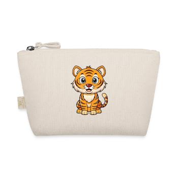 tigre mignon personnage de dessin animé kawaii clipart - Trousse biologique - nature - Devant