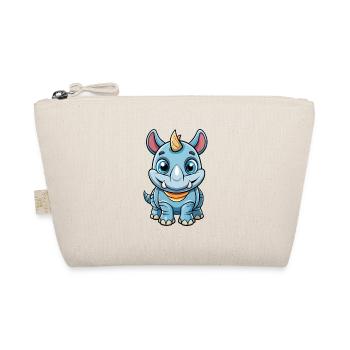 rhinocéros mignon personnage de dessin animé Kawaii Clipart - Trousse biologique - nature - Devant