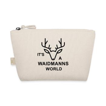 Waidmann, Hirsch, Jagd. Nothing more to say - Bio-Täschchen - Natur - Vorne