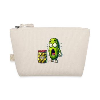 Motif de concombre amusant - Trousse biologique - nature - Devant