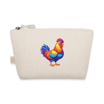 Poule coloré Kawaii dessin animé Personnage Clipart - Trousse biologique - nature - Devant