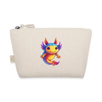 axolotl coloré Kawaii Dessin animé Personnage Clipart - Trousse biologique - nature - Devant