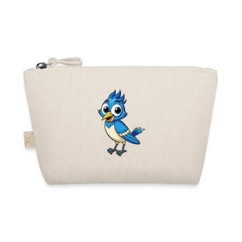 Geai oiseau mignon personnage de dessin animé Kawaii Clipart - Trousse biologique - nature - Devant