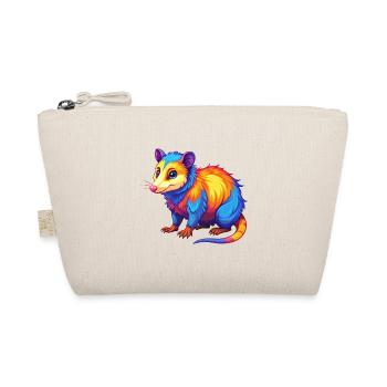 Opossum coloré Kawaii dessin animé Personnage Clipart - Trousse biologique - nature - Devant