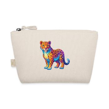 Leopard Bunte Kawaii Cartoon Figur Clipart - Bio-Täschchen - Natur - Vorne