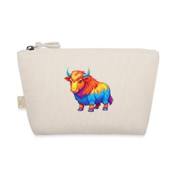 Yak coloré Kawaii Dessin animé Personnage Clipart - Trousse biologique - nature - Devant