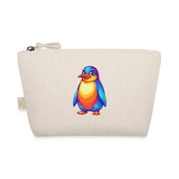 Pinguin Bunte Kawaii Cartoon Figur Clipart - Bio-Täschchen - Natur - Vorne