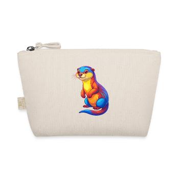 Otter Bunte Kawaii Cartoon Figur Clipart - Bio-Täschchen - Natur - Vorne