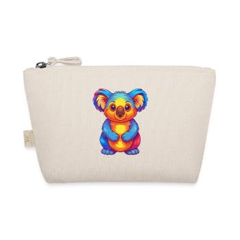 Koala Bunte Kawaii Cartoon Figur Clipart - Bio-Täschchen - Natur - Vorne