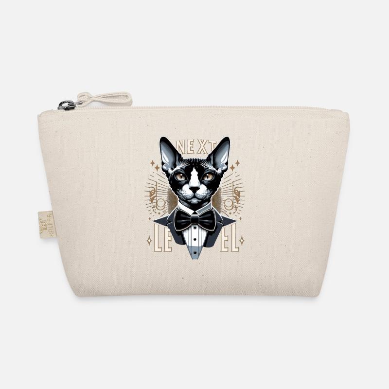 Cornish Rex Suit Next Level Cat Gift Organic Pouch