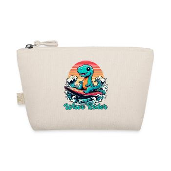 Mignon T-Rex Surfer Surfer Cadeau de surf - Trousse biologique - nature - Devant