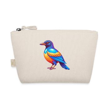 Pie coloré Kawaii Dessin animé Personnage Oiseau - Trousse biologique - nature - Devant