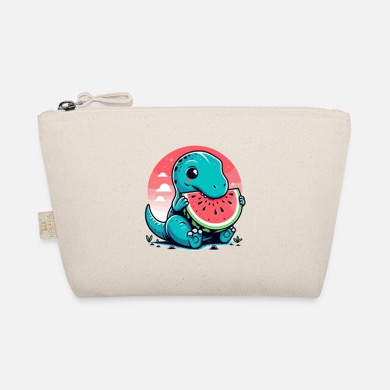 Mignon T-Rex Watermelon Cadeau d’été Trousse biologique