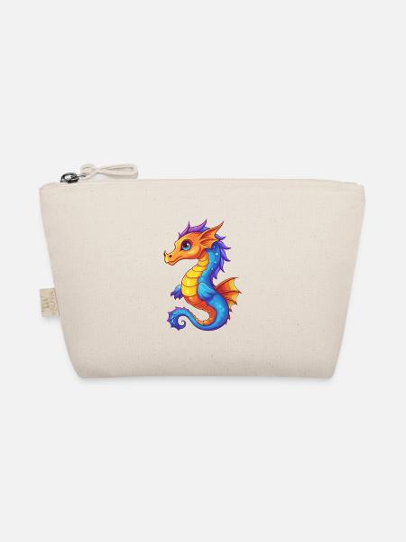 Dragon de mer Kawaii coloré dessin animé Animal marin - Trousse biologique - nature - Devant