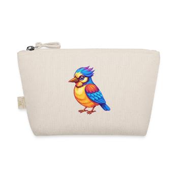 Oiseau geai coloré Kawaii dessin animé Personnage oiseau - Trousse biologique - nature - Devant