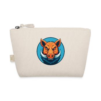 sanglier mignon kawaii dessin animé clipart animal animal de compagnie logo - Trousse biologique - nature - Devant