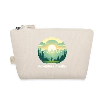Adventure Awaits - Bio-Täschchen - Natur - Vorne