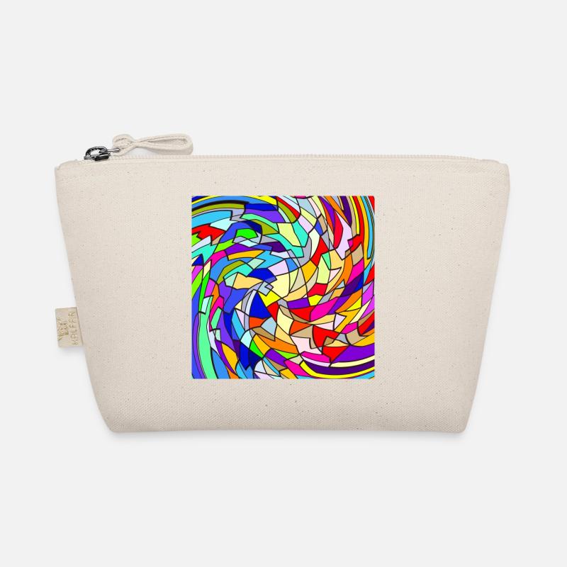 Rainbow Quirl Bio-Täschchen