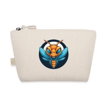 Libelle Niedliches Kawaii Cartoon Tier Haustier Logo - Bio-Täschchen - Natur - Vorne