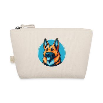 Berger allemand chien mignon Kawaii dessin animé logo pour animaux de compagnie - Trousse biologique - nature - Devant