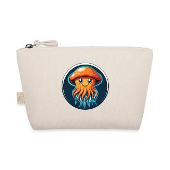 méduse mignon Kawaii dessin animé animal animal logo - Trousse biologique - nature - Devant