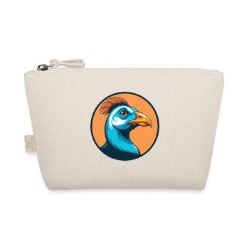 pintade mignon kawaii dessin animé animal animal logo - Trousse biologique - nature - Devant