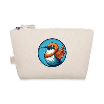 colibri mignon kawaii dessin animé animal de compagnie logo - Trousse biologique - nature - Devant