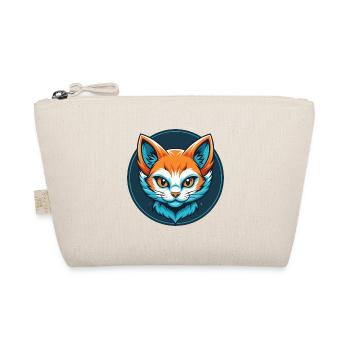 chaton mignon kawaii dessin animé clipart animal animal logo - Trousse biologique - nature - Devant