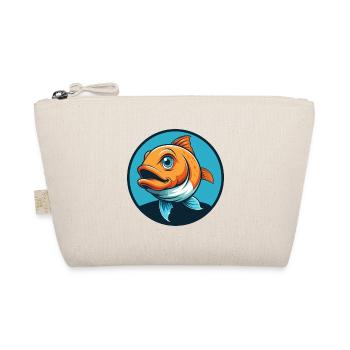 Poisson mignon Kawaii dessin animé Clipart Animal Animal Pet Logo - Trousse biologique - nature - Devant