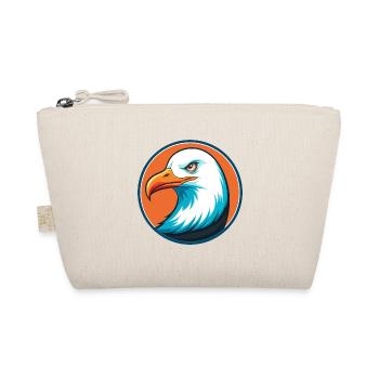 Mouette mignon drôle Kawaii dessin animé Animal Animal Logo - Trousse biologique - nature - Devant