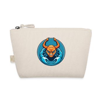 Scorpion Cute Kawaii Cartoon Animal Pet Logo - Organic Pouch - nature - Front