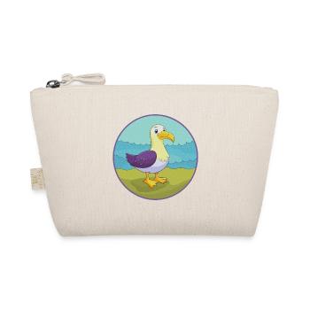 Albatross Cute Kawaii Cartoon Clipart Animal Pet - Organic Pouch - nature - Front