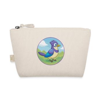 Geai oiseau mignon kawaii dessin animé Clipart animal de compagnie - Trousse biologique - nature - Devant