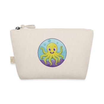 pieuvre mignon kawaii dessin animé clipart animal de compagnie - Trousse biologique - nature - Devant