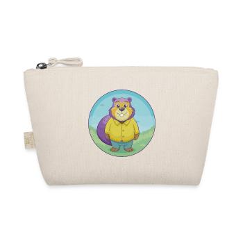Castor Mignon Kawaii Dessin animé Clipart Animal de compagnie - Trousse biologique - nature - Devant