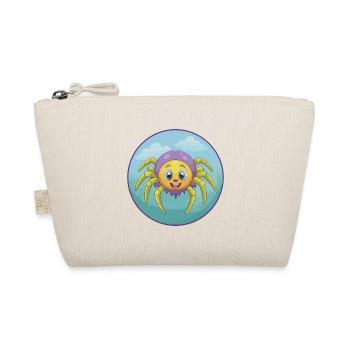 araignée mignon kawaii dessin animé clipart animal de compagnie - Trousse biologique - nature - Devant