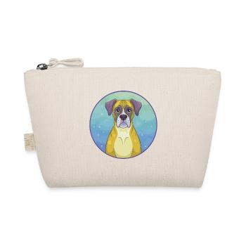 Boxer Hund Niedlich Kawaii Cartoon Clipart Tier Haustier - Bio-Täschchen - Natur - Vorne