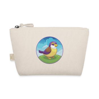 Moineau mignon Kawaii dessin animé Clipart Animal de compagnie - Trousse biologique - nature - Devant