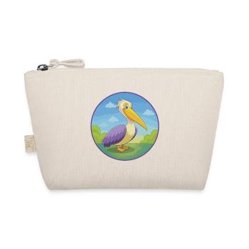 Pélican mignon Kawaii dessin animé Clipart Animal de compagnie - Trousse biologique - nature - Devant