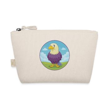 Adler Niedlich Kawaii Cartoon Clipart Tier Haustier - Bio-Täschchen - Natur - Vorne