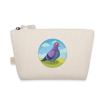 Pigeon Mignon Kawaii Dessin animé Clipart Animal de compagnie - Trousse biologique - nature - Devant