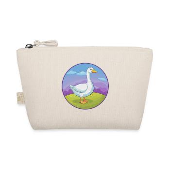 Goose Cute Kawaii Cartoon Clipart Animal Pet - Organic Pouch - nature - Front